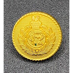 Royal Marines Gold Tone London Badge & Button Co Replacement Button - Small (a1)